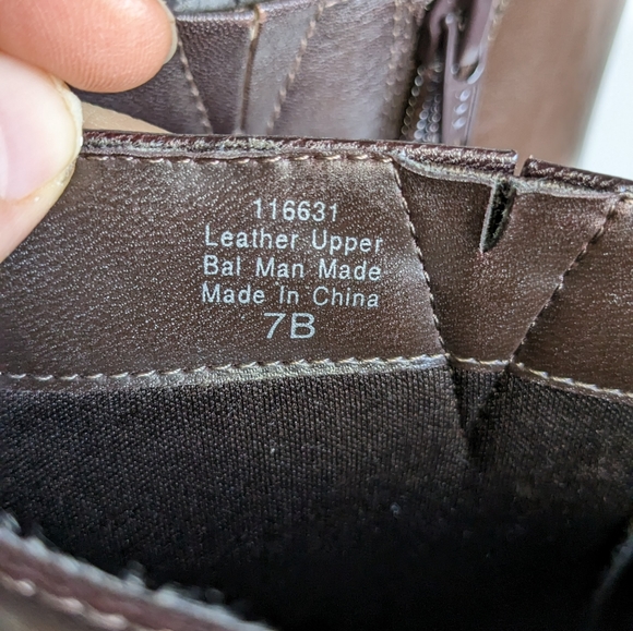 Vintage Brown Patchwork Y2K/90s Block Heel Boots - Picture 8 of 8